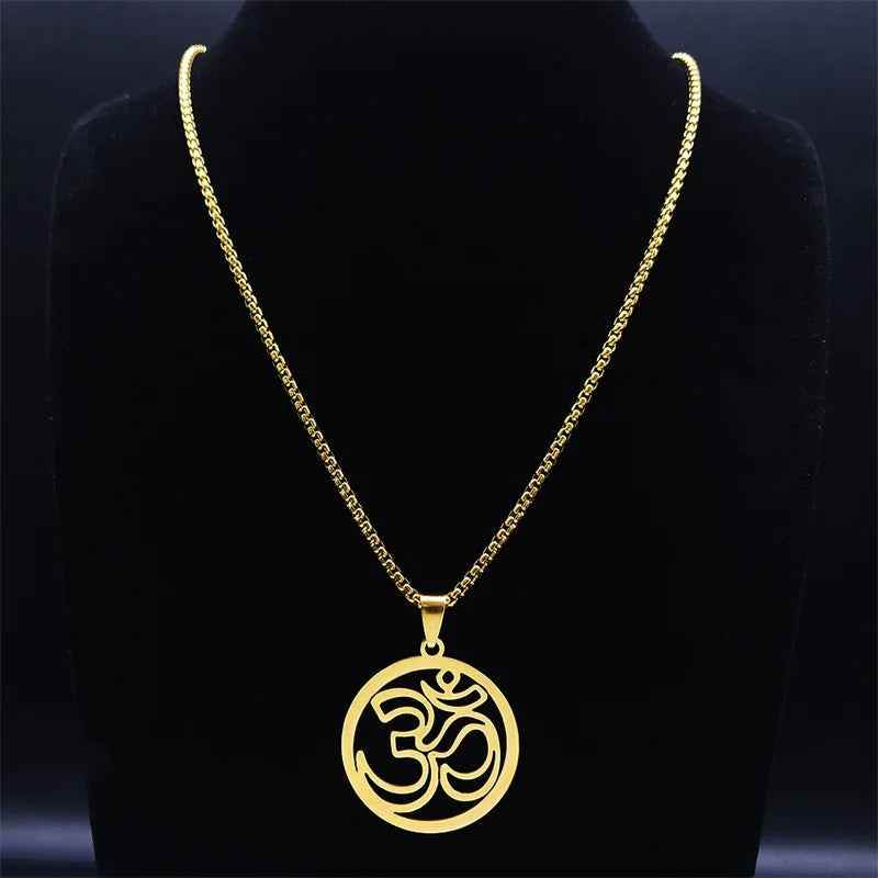 Omkara Grace Necklace - RIYOVA Jewelry
