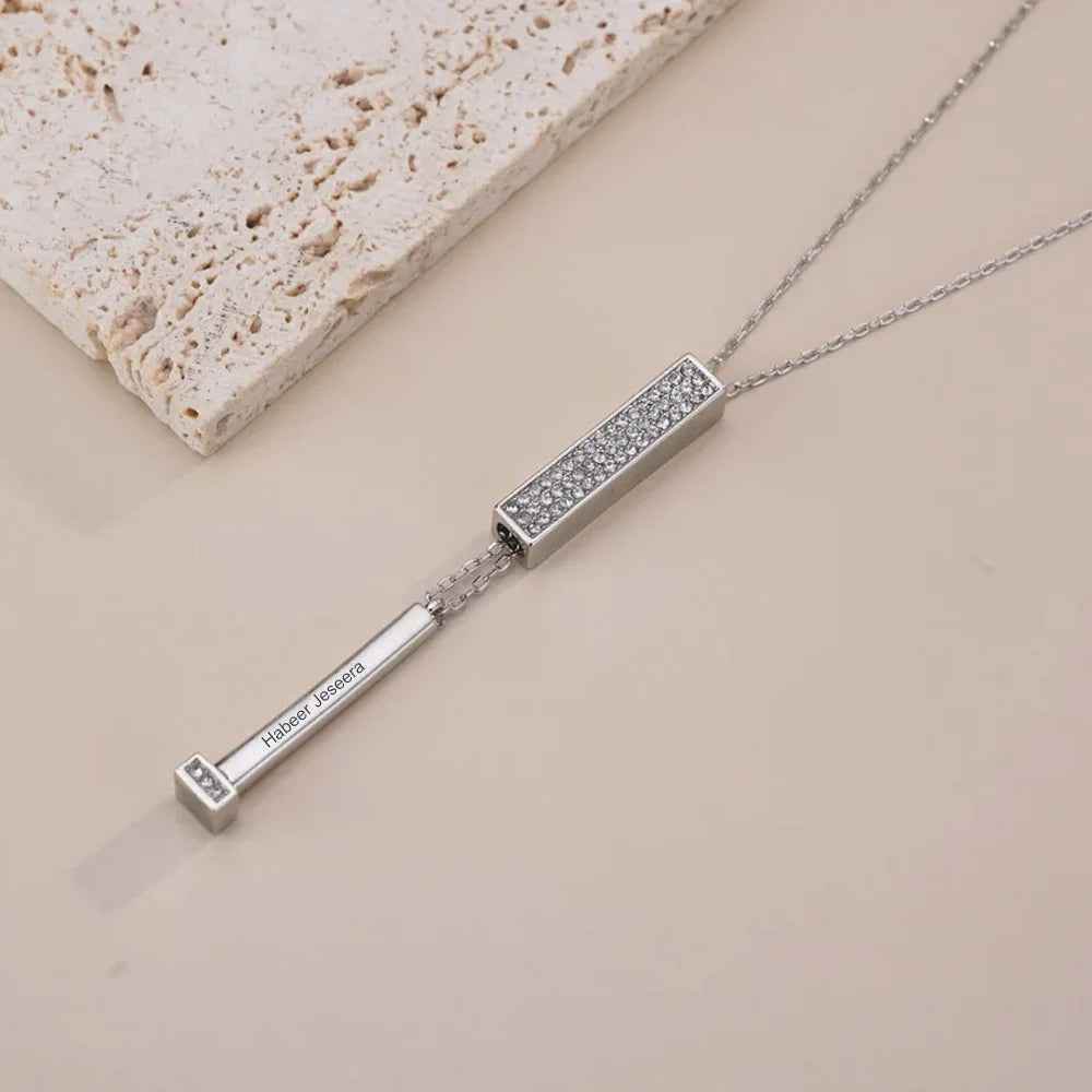 Unity Engravable Necklace - RIYOVA Jewelry