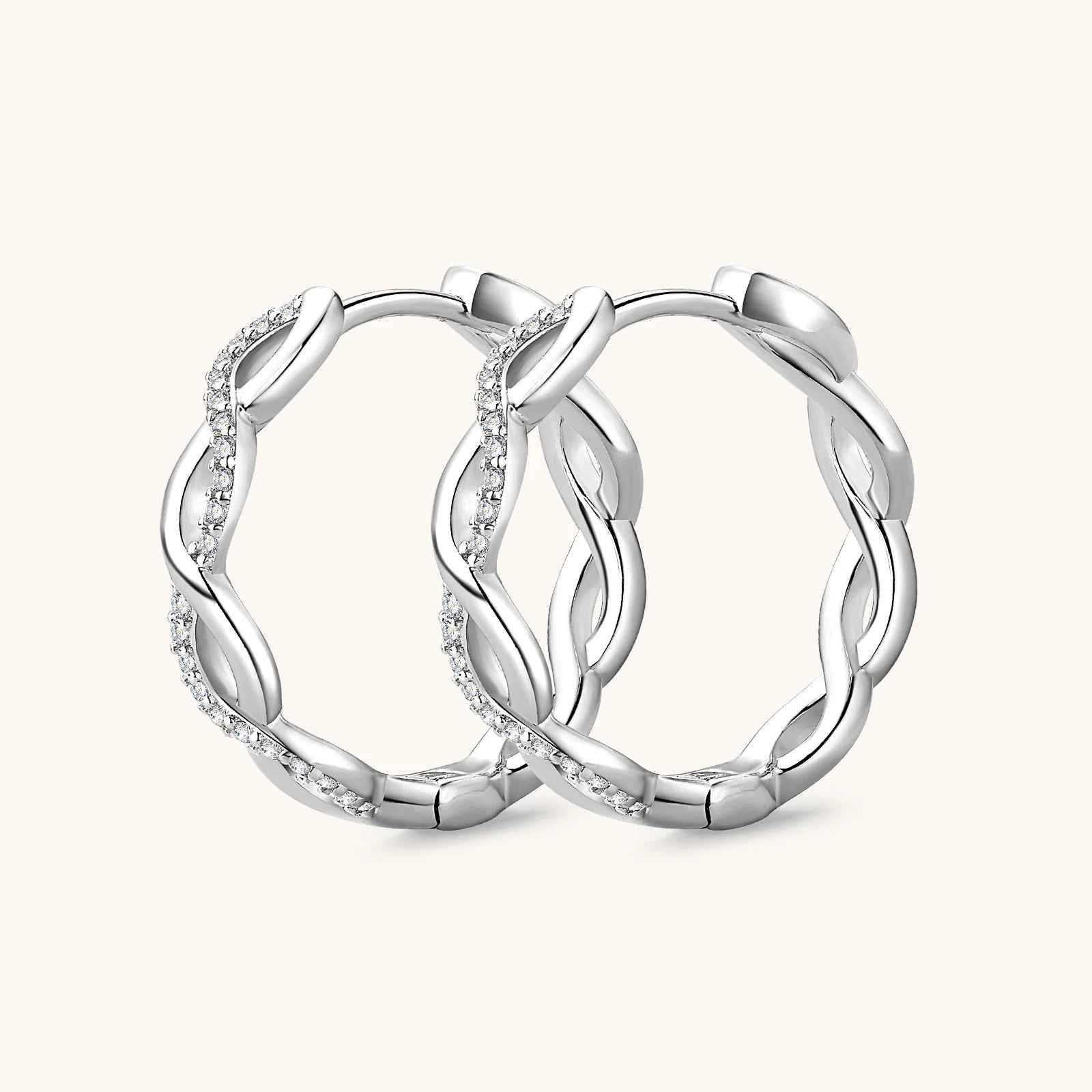 Orla Hoops Earrings - RIYOVA Jewelry