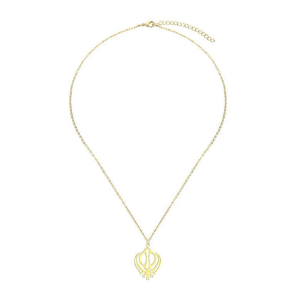 Khanda Shakti Necklace - RIYOVA Jewelry