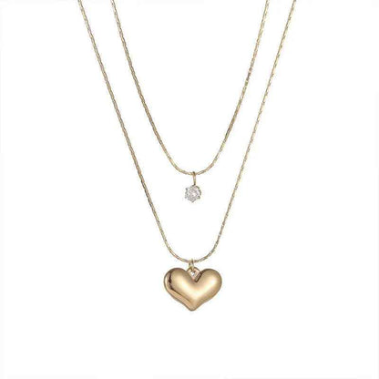 Nova Bliss Heart Necklace - RIYOVA Jewelry