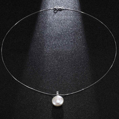 Megara Pearl Necklace - RIYOVA Jewelry