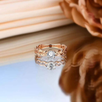 Torsina Moissanite Ring - RIYOVA Jewelry