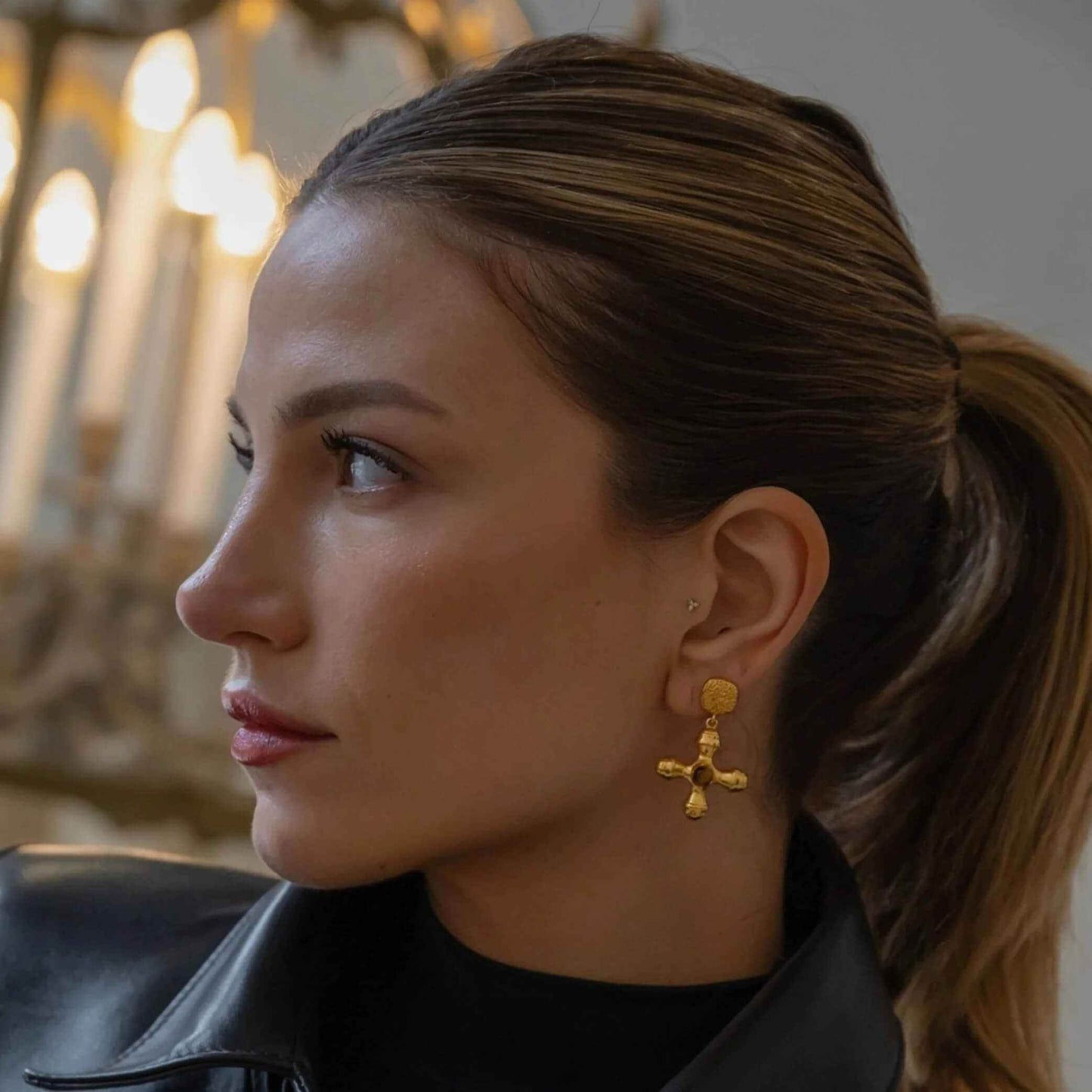 Milly Natural Stone Earrings - RIYOVA Jewelry