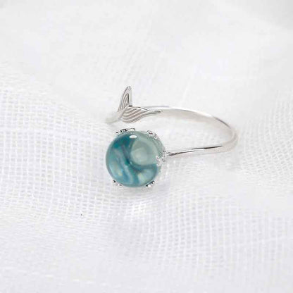 Mystic Tail Ring - RIYOVA Jewelry
