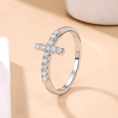 Mabel Moissanite Ring - RIYOVA Jewelry