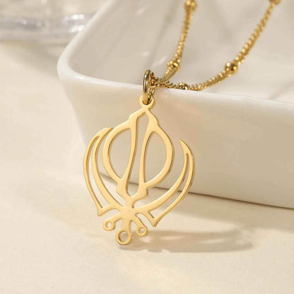 Royal Khanda Necklace for Couples - RIYOVA Jewelry