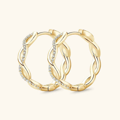 Orla Hoops Earrings - RIYOVA Jewelry