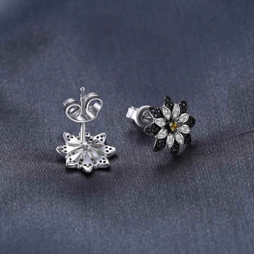 Smoky Blossom Earrings - RIYOVA Jewelry