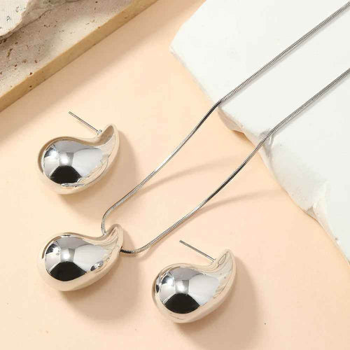 Crystal Drop Jewelry Set - RIYOVA Jewelry