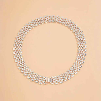 Isabell Rows Choker - RIYOVA Jewelry