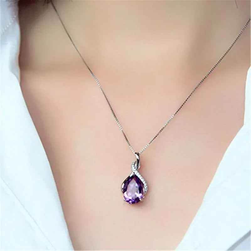 Azure Necklace - RIYOVA Jewelry