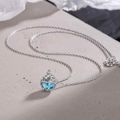 Mystic Fin Necklace - RIYOVA Jewelry