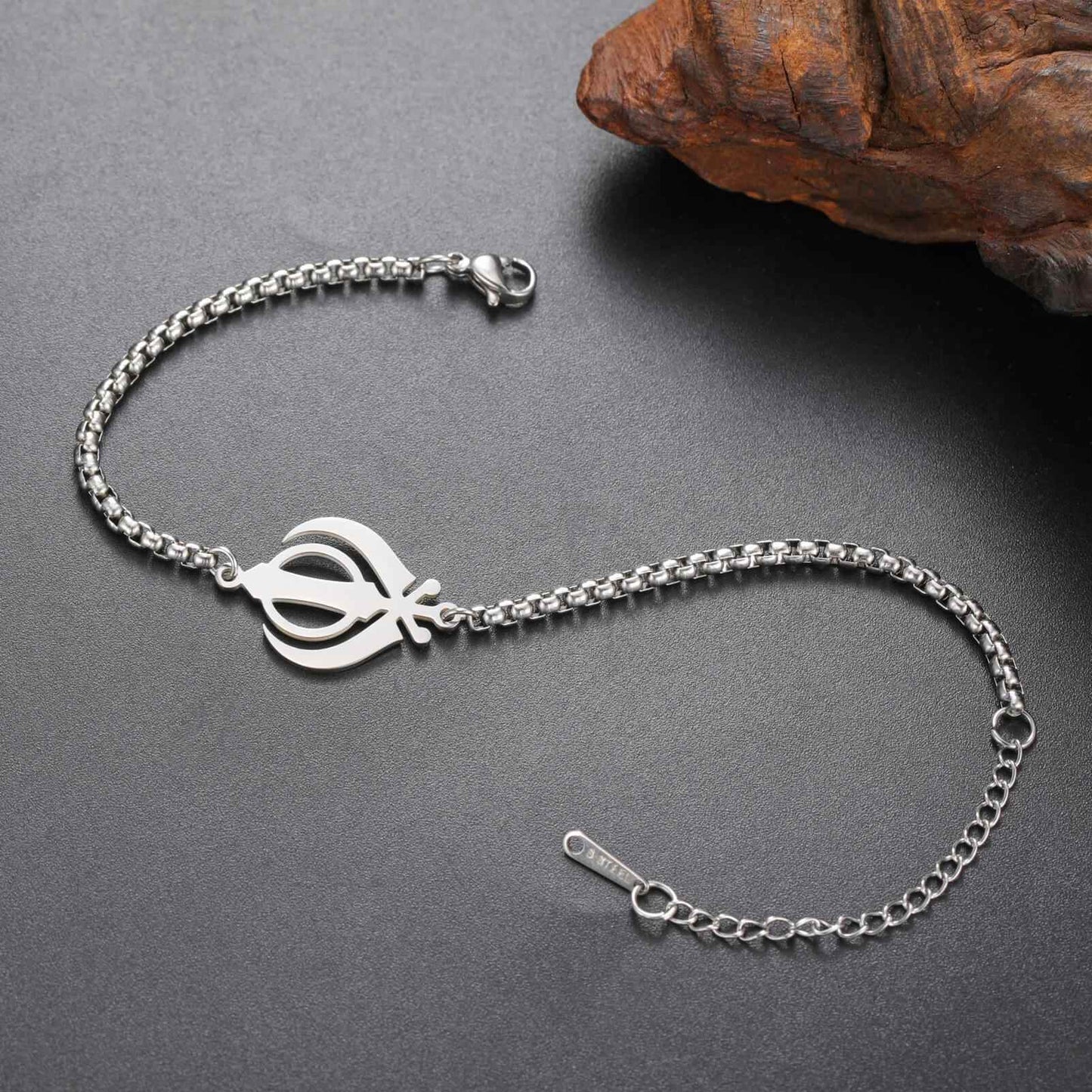 Khalsa Pride Khanda Bracelet - RIYOVA Jewelry