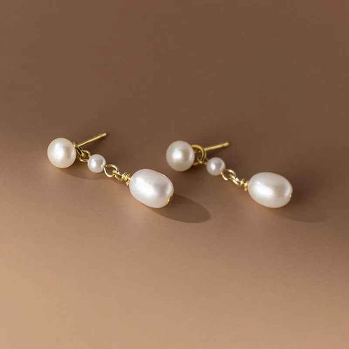 Margaret Pearl Earrings - RIYOVA Jewelry