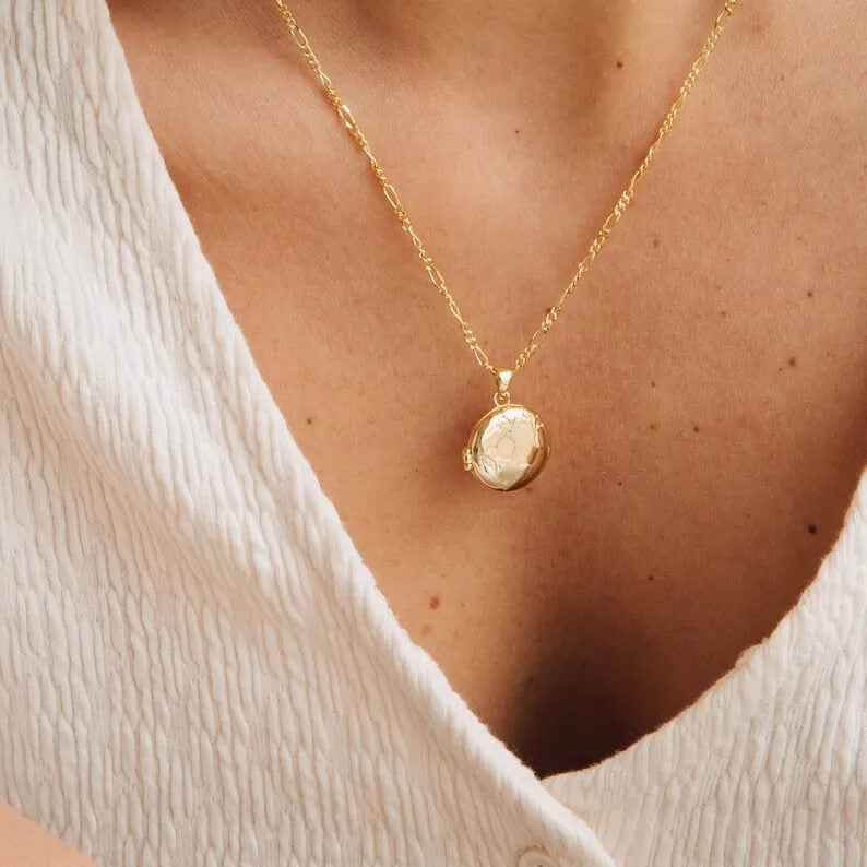 RIYOVA Custom Photo Pendant Necklace - RIYOVA Jewelry
