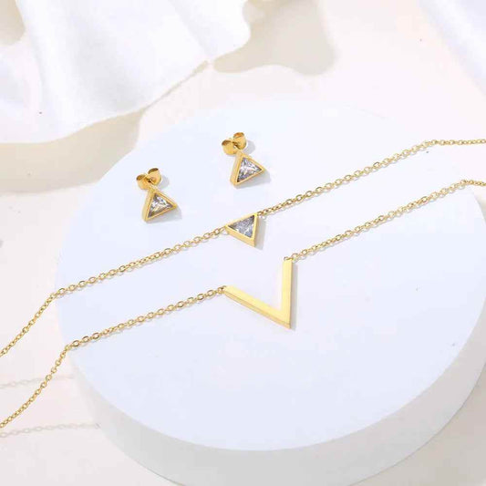 Velora V Set - RIYOVA Jewelry