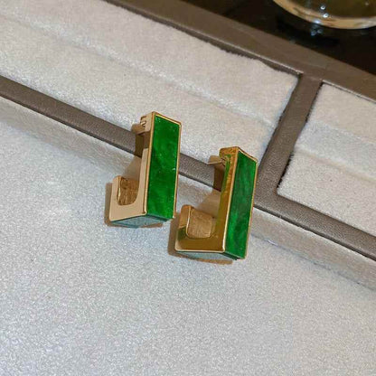 Terra Geometric Earrings - RIYOVA Jewelry