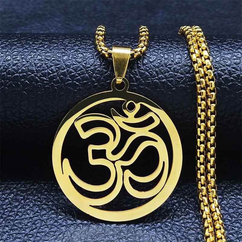 Omkara Grace Necklace - RIYOVA Jewelry