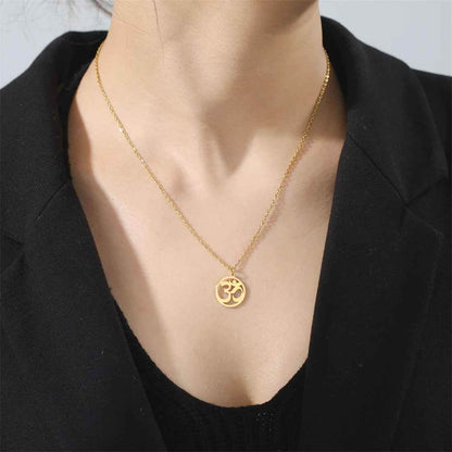 Divine Om Necklace - RIYOVA Jewelry