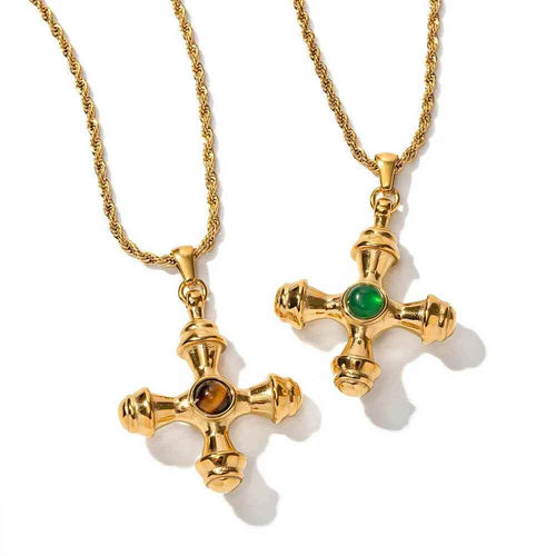 Milly Natural Stone Necklace - RIYOVA Jewelry