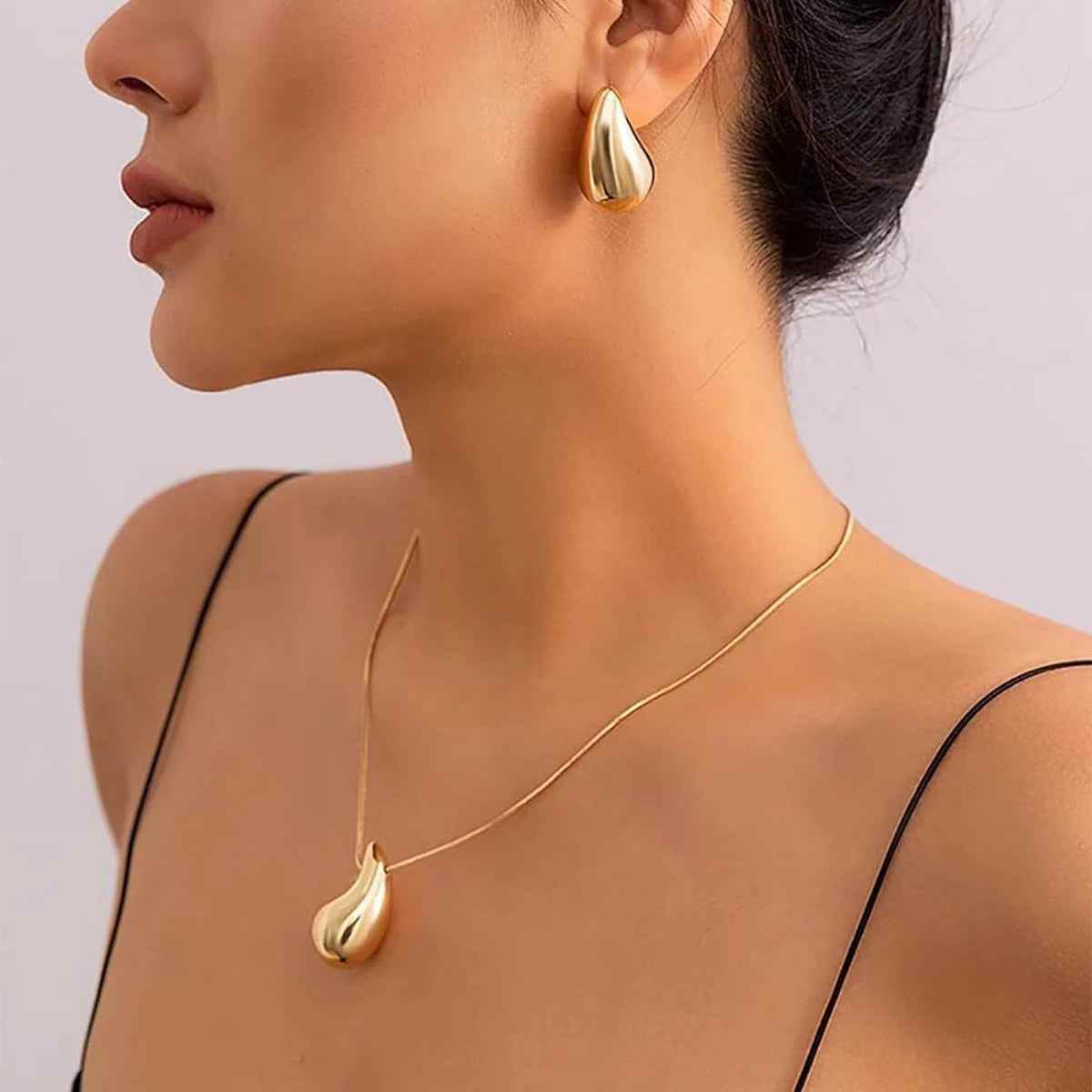 Crystal Drop Jewelry Set - RIYOVA Jewelry