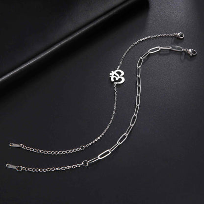Pure Aura Om Bracelet - RIYOVA Jewelry