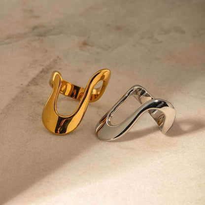 Modern Irregular Ring - RIYOVA Jewelry