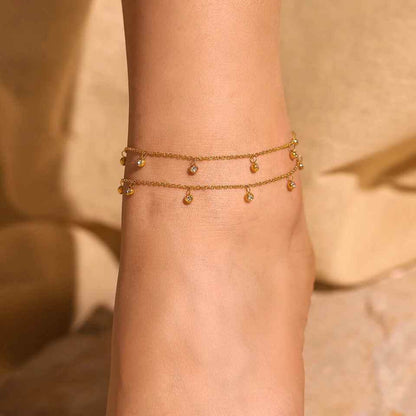 Ella Anklets - RIYOVA Jewelry