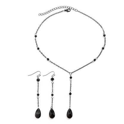 Gotham Jewelry Set - Black Edition - RIYOVA Jewelry