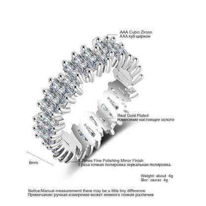 Quinn Zirconia Ring - RIYOVA Jewelry