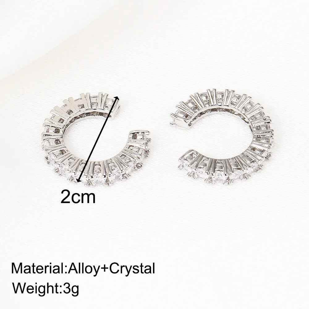 Julia Ear Cuffs - RIYOVA Jewelry
