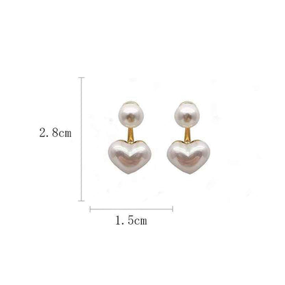 Dainty Love Studs - RIYOVA Jewelry