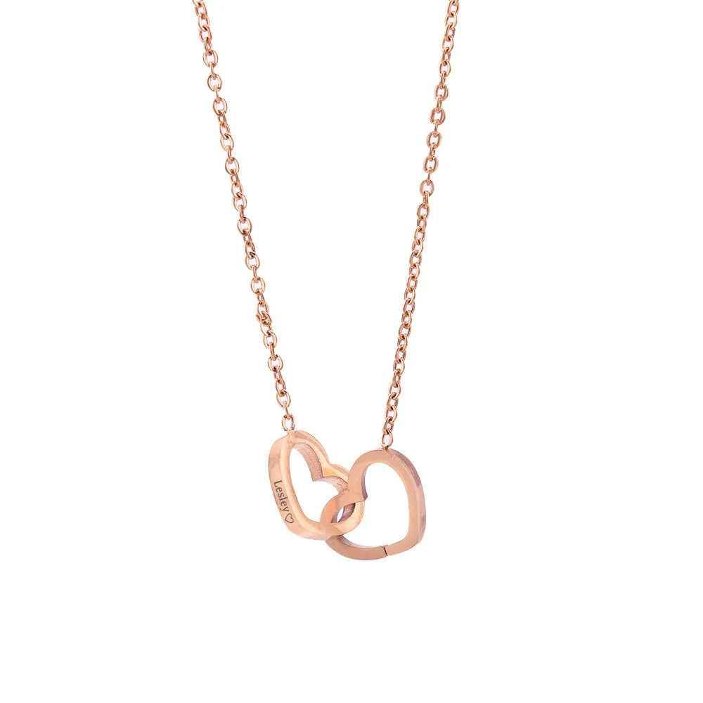 Alma Engravable Necklace - RIYOVA Jewelry