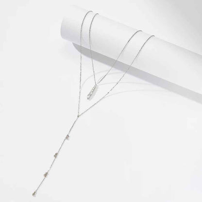 Yasmin Zirconia Necklace - RIYOVA Jewelry