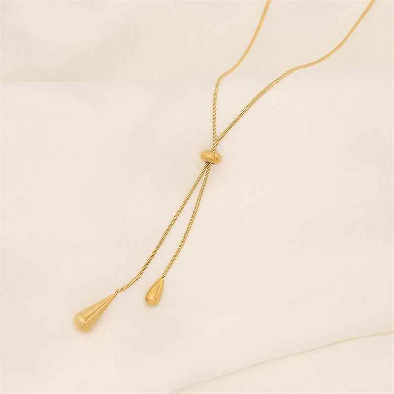 Aurora Drop Necklace - RIYOVA Jewelry