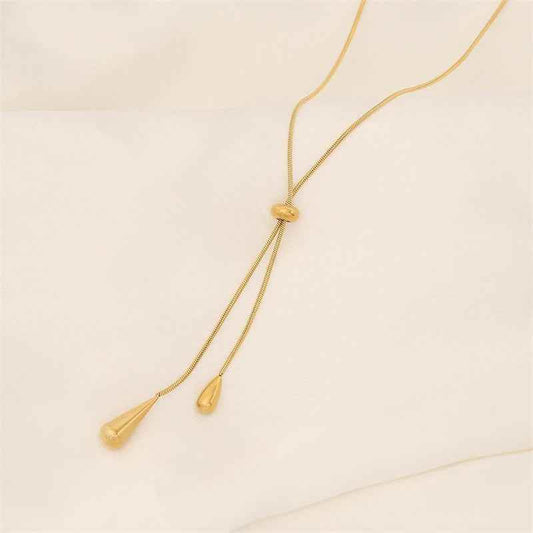 Aurora Drop Necklace - RIYOVA Jewelry