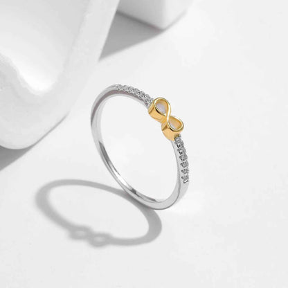 Infinity Knot Ring - RIYOVA Jewelry