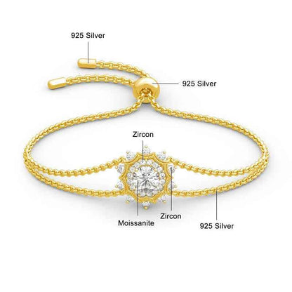 Orchid Bracelet - RIYOVA Jewelry