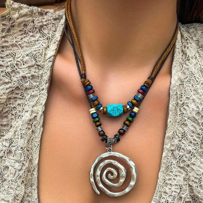 Sienna Boho Necklace - RIYOVA Jewelry