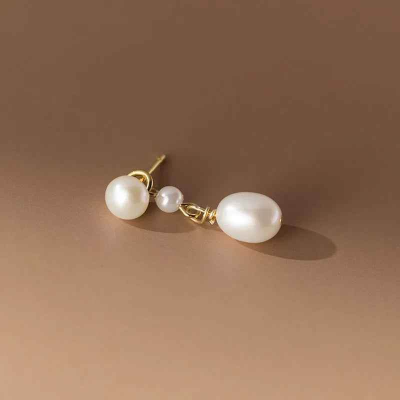 Margaret Pearl Earrings - RIYOVA Jewelry