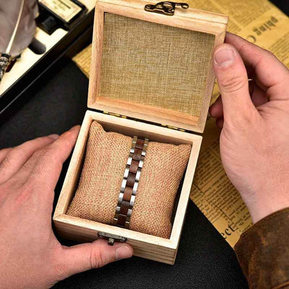 Elwood Wooden Bracelet - RIYOVA Jewelry