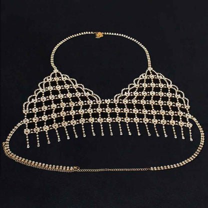 Ash Chest Chain - RIYOVA Jewelry