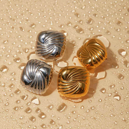 Nila Spiral Earrings - RIYOVA Jewelry