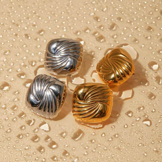 Nila Spiral Earrings - RIYOVA Jewelry