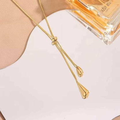 Aurora Drop Necklace - RIYOVA Jewelry
