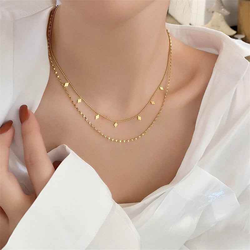 Capri Necklace - RIYOVA Jewelry