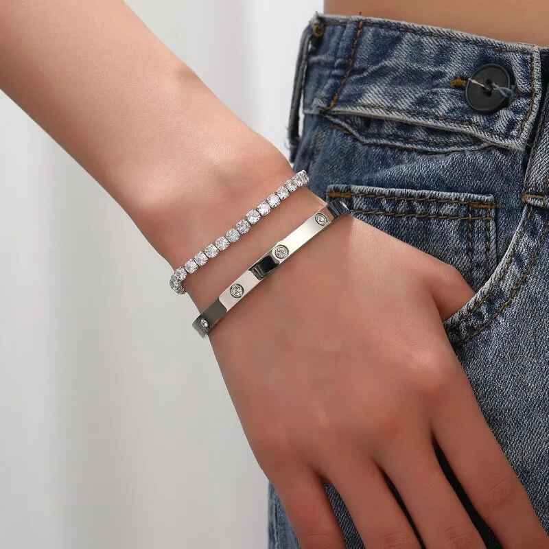 Minimalist Non-Tarnish Gold Bracelet for Couples – Eternal Love Design