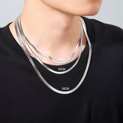 Herringbone Necklace RIYOVA