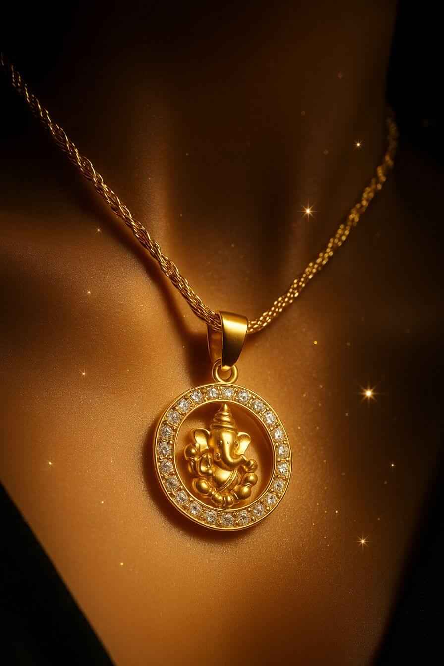 Hindu Ganesh Necklace